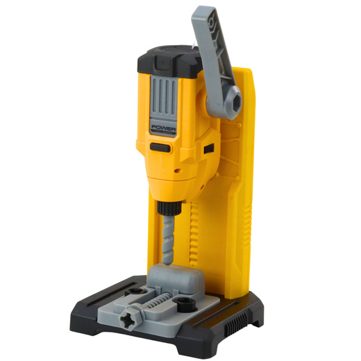 Warsztat Małego Majsterkowicza Wiertarka Stołowa Narzędzia Akcesoria 18 el.