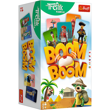 Gra zręcznościowa Boom Boom Rodzina Treflików Trefl 02122