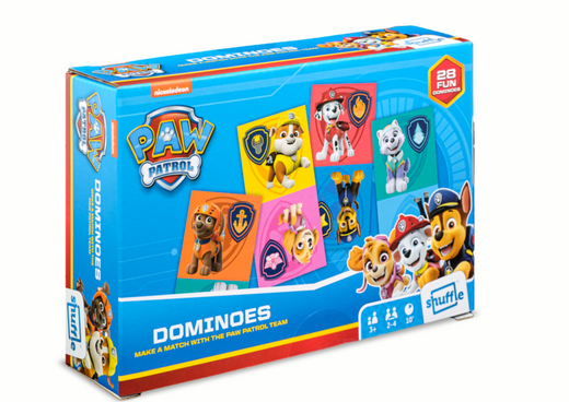 Gra Logiczna Dla Dzieci Domino Psi Patrol 