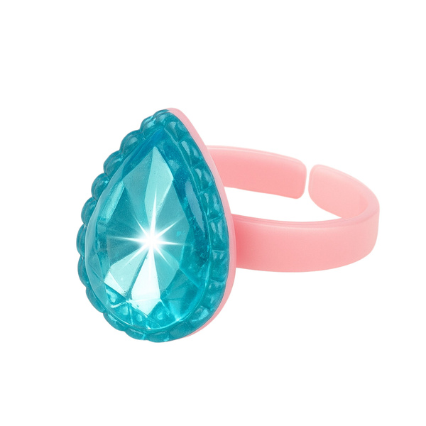 Zestaw Piękności Pierścionki Dla Dzieci Błyszczące Kolorowe 50 szt.