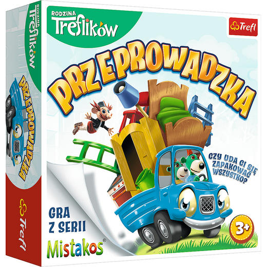 Gra zręcznościowa Przeprowadzka z Rodziną Treflików Trefl 02071