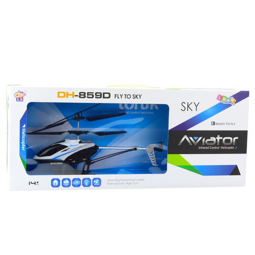 Helikopter Zdalnie Sterowany RC Aviator DH-859D LED 360° 