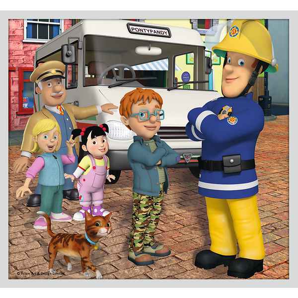 Puzzle - 10w1 - Poznaj ekipę ratunkową Sama / Prism AandD Fireman Sam 90382