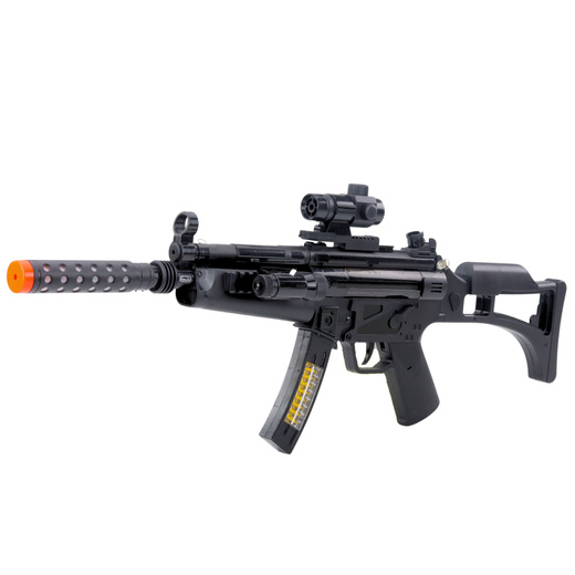 Karabin Zabawkowy Dla Dzieci Świetlno Dźwiękowy 73cm 
