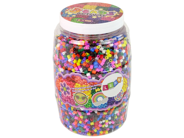 Zestaw DIY Koraliki Do Prasowania Szablony 9000 Sztuk 