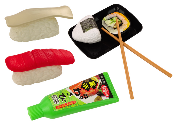 Zestaw Zabawkowy Do Sushi Akcesoria Krewetki Dla Dzieci 24 ele. 