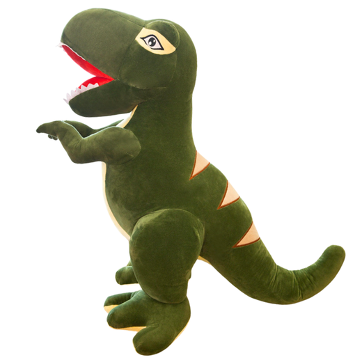 Pluszowa Maskotka Przytulanka Dinozaur Tyranozaur Zielony 35cm 