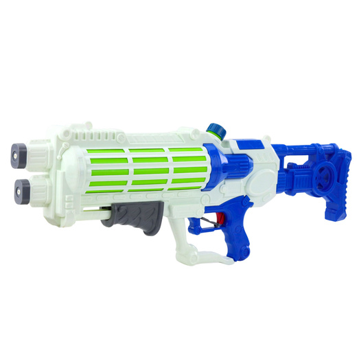 Duży Karabin Pistolet Na Wodę Podwójny Strumień 1250ml 74cm