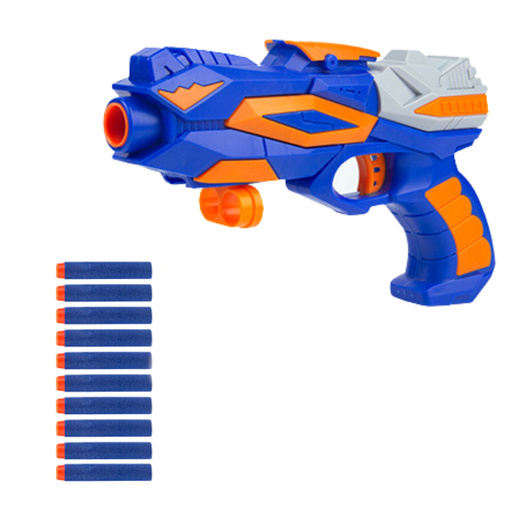 Gra Zręcznościowa Pistolet Strzałki Piankowe Tarcza Elektroniczna Licznik 