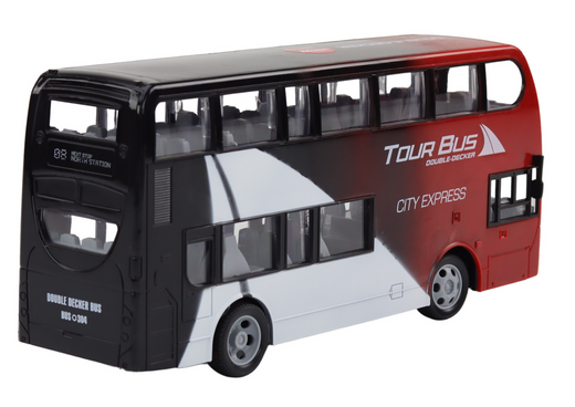 Autobus Dwupiętrowy Zdalnie Sterowany RC Światła 