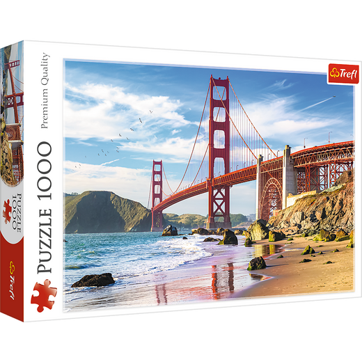 Puzzle - 1000 - Most Gate Bridge - San Francisco - USA - Trefl 10722