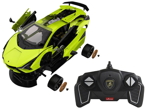 Zestaw Klocków Konstrukcyjnych Auto R/C 1:18 Lamborghini Sian FKP 37  Rastar