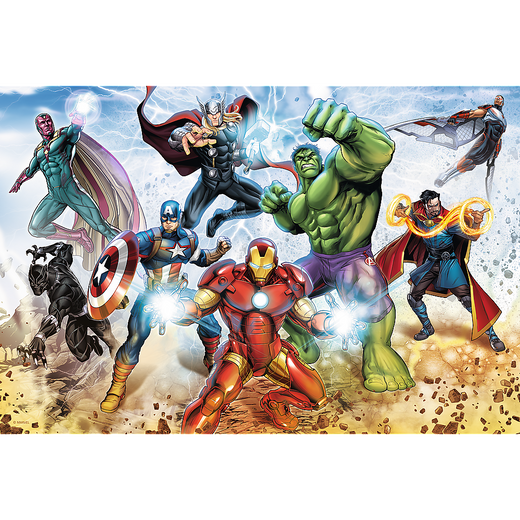 Puzzle - 160 - Marvel Avengers - Gotowi by ratować świat - Trefl 15368