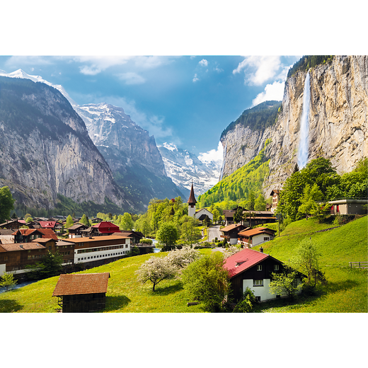 Puzzle - 3000 - Lauterbrunnen - Szwajcaria - Trefl 33076
