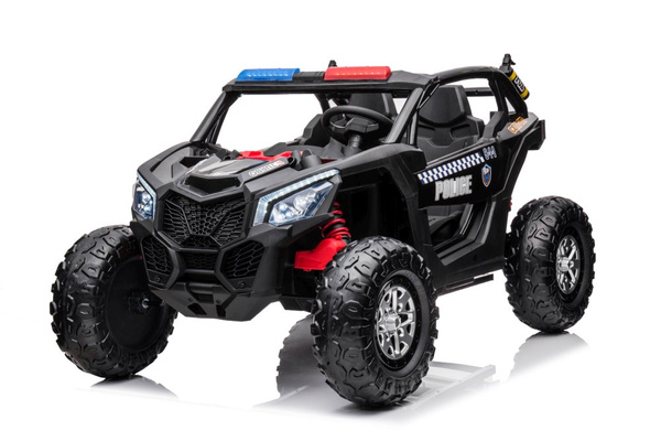 Auto na Akumulator Buggy XB-2118 Policyjne Czarne 4x4 