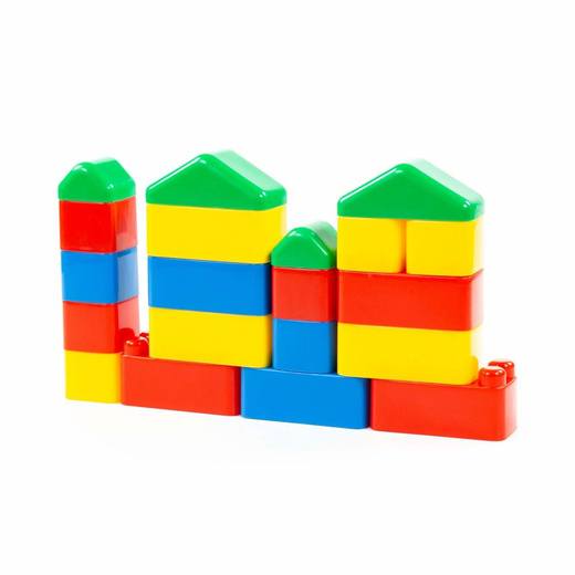 Klocki  "Maluch" 20 Elementów Kolorowe 61775