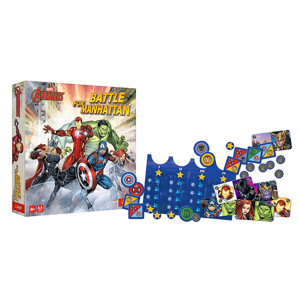 Gra rodzinna Battle for Manhattan Avengers Trefl 02512