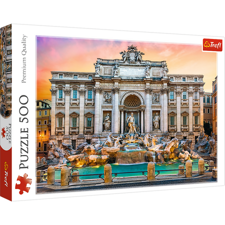 Puzzle 500 el. Fontanna di Trevi, Rzym Trefl 37292