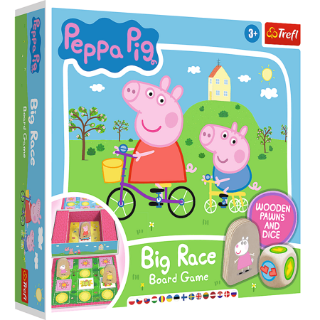 Gra Big race Świnka Peppa Trefl 02262