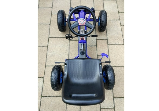 Gokart  Niebieski A-15 Pompowane Koła