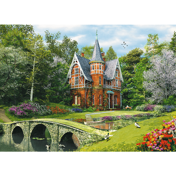 1000 Puzzle Drewniane - Wiktoriański dom 20145