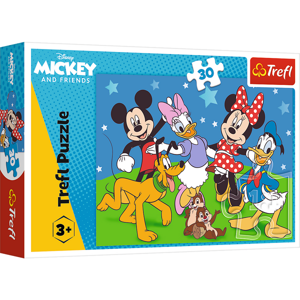 Puzzle - 30 - Mysie sprawy - Disney - Trefl 18309
