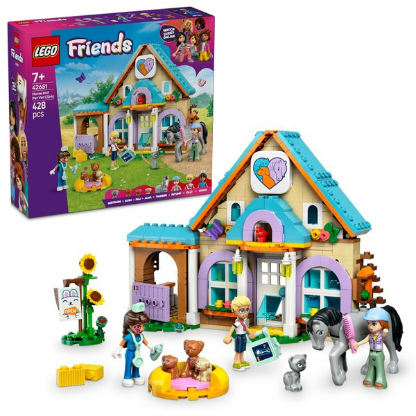 LEGO 42651 FRIENDS Koń i lecznica dla zwierząt