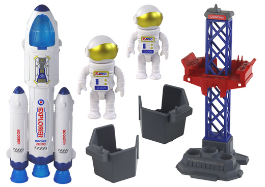 Misja Kosmiczna Rocket Zero Kosmos Rakieta Astronauci 
