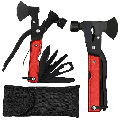 Narzędzie Wielofunkcyjne Turystyczne Survivalowe Multitool 17w1 