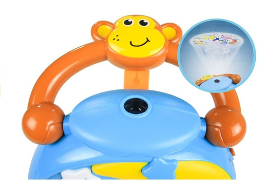 Projektor Pozytywka Lampka Nocna do Łóżeczka 