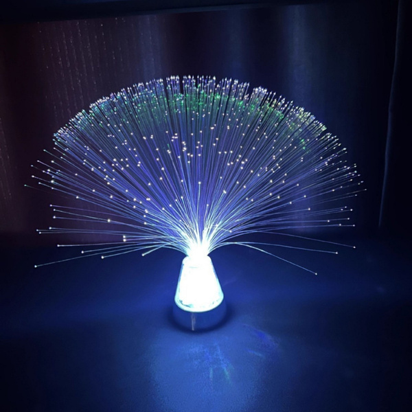 Lampka Światłowodowa LED Dekoracyjna Zmieniająca Kolory 