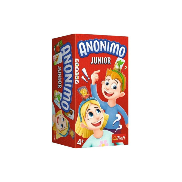 Gra rodzinna Anonimo Zgadnij Kim Jesteś Junior Trefl 01906