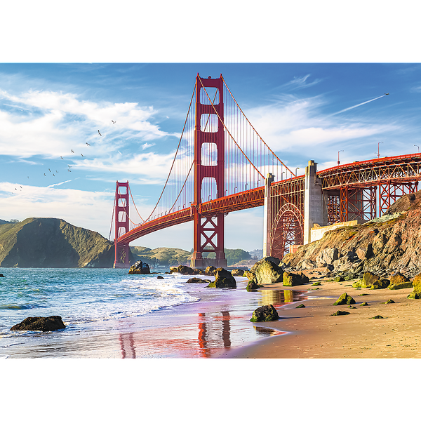 Puzzle - 1000 - Most Gate Bridge - San Francisco - USA - Trefl 10722