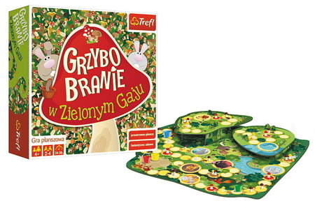 Gra planszowa Grzybobranie w Zielonym Gaju Trefl 00988
