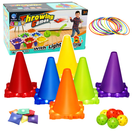 Zestaw Gier Zręcznościowych Sportowych Rzut Do Celu 3w1