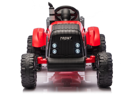 Traktor Na Akumulator CH9959B Z Przyczepą Czerwony 24V