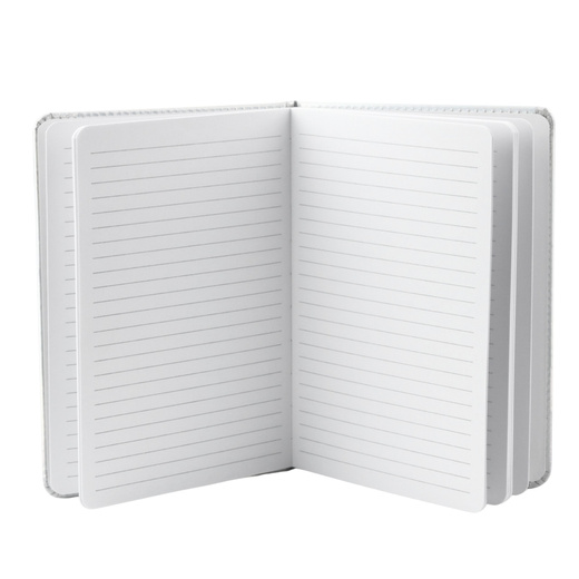  Notatnik Zeszyt Planner W Linie Liście Rośliny Gumka A5 80 Kartek 