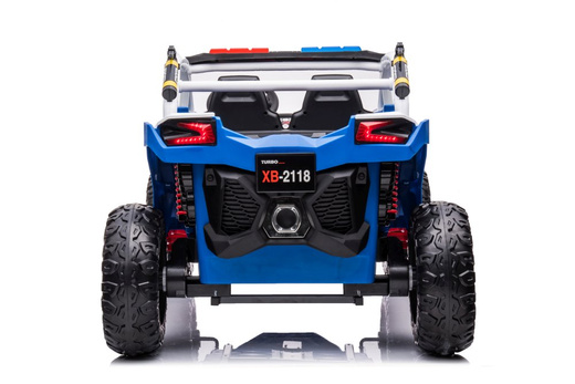 Auto na Akumulator Buggy XB-2118 Policyjne Niebieskie 4x4 