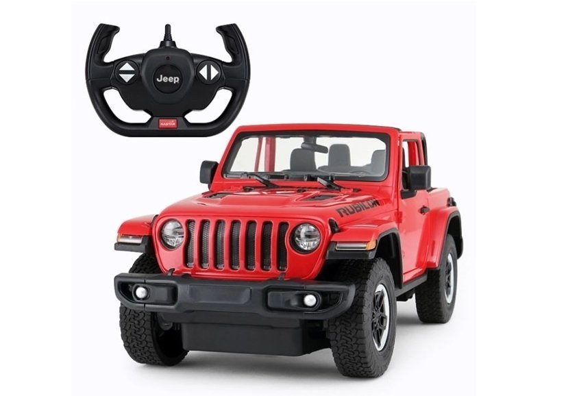 Maisto Jeep Rubicon レッド 1/18 Maisto Jeep Wrangler Rubicon (Red) Diecast Car Model