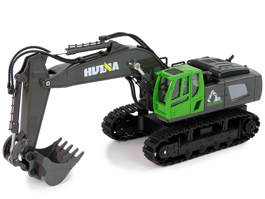 Koparka Gąsienicowa Pilot R/C Zdalnie Sterowana Metalowe Elementy 