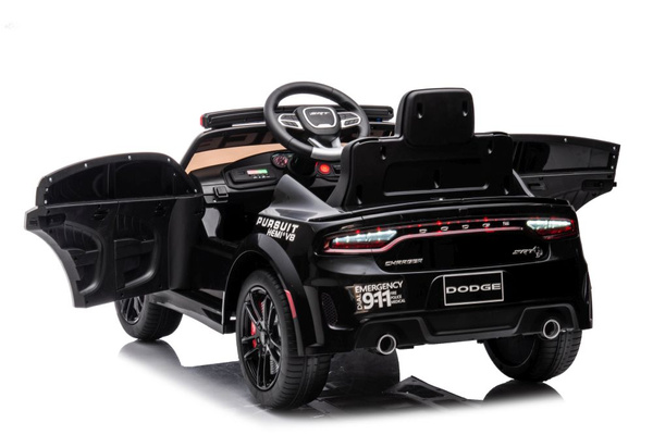  Auto Na Akumulator Dodge Charger Policyjny Czarny 