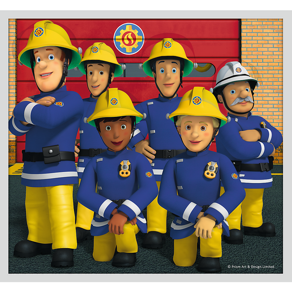 Puzzle - 10w1 - Poznaj ekipę ratunkową Sama / Prism AandD Fireman Sam 90382