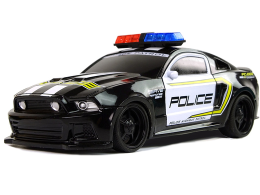 Autka R/C Pościg Policyjny Patrol Żółte Auto Sportowe Piloty 