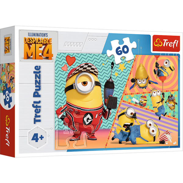 Puzzle - 60 - Gru i Minionki: Pod Przykrywką - Trefl 17395