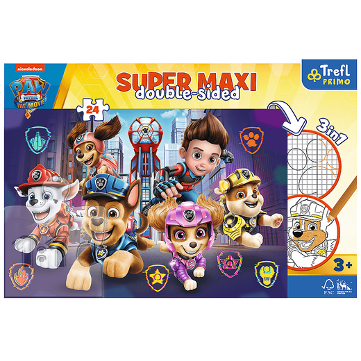 41002 "24 SUPER MAXI - Nowe wyzwania Paw patrol" / Viacom PAW PATROL: THE MOVIE FSC Mix 70% 41002