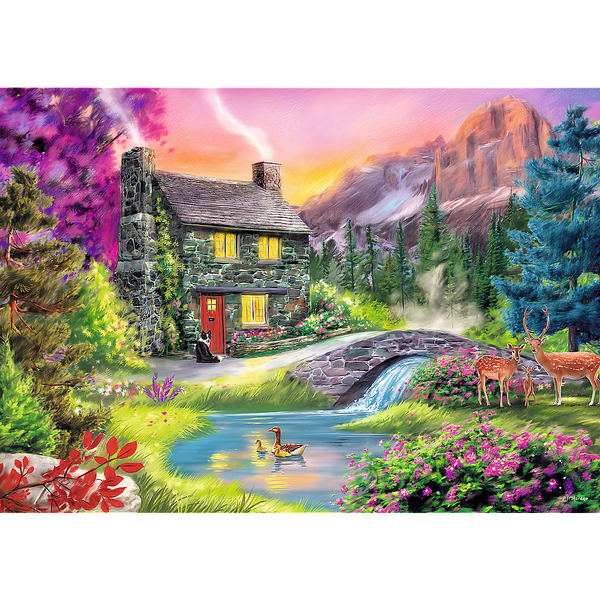 Puzzle - 500 - Górska sielanka - Trefl 37325