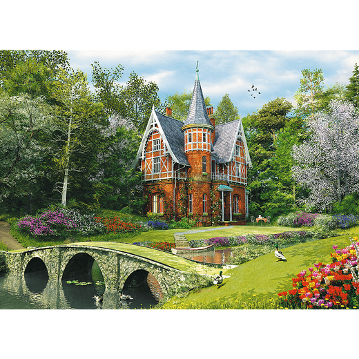 1000 Puzzle Drewniane - Wiktoriański dom 20145