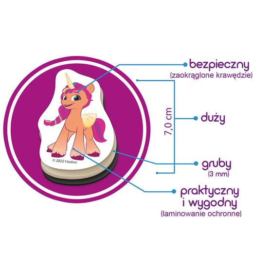 Zestaw Magnesów My Little Pony Przyjaciele  ME 5031-22