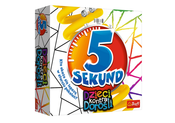 Gra rodzinna 5 sekund Dzieci kontra dorośli Trefl 02120