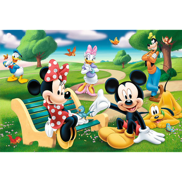Puzzle - 24 Maxi - Myszka Miki w gronie przyjaciół - Disney - Trefl 14344